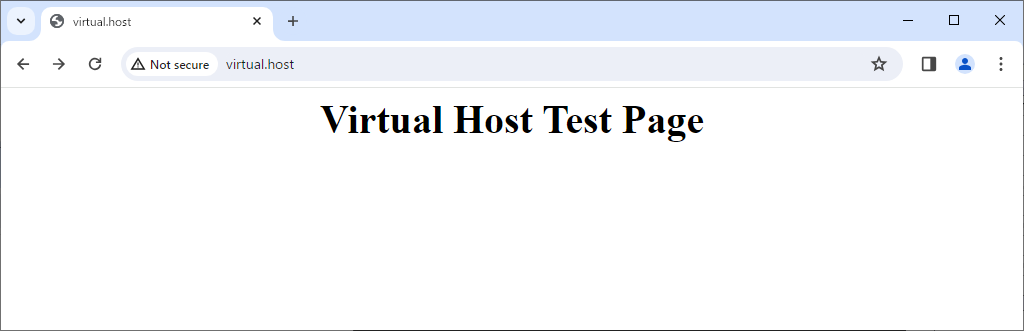 FreeBSD 15 : Apache httpd : バーチャルホストの設定 : Server World