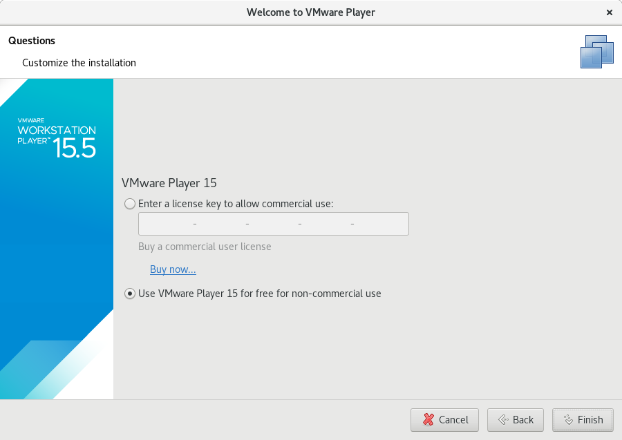 VMWARE Workstation Player. VMWARE Player.