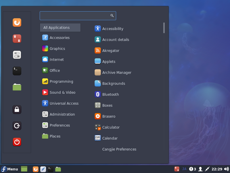 Fedora kde