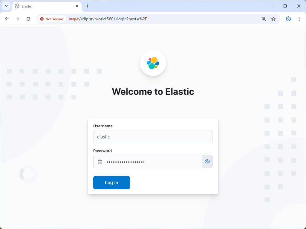 FreeBSD 15 : Elastic Stack 8 : Install Kibana : Server World