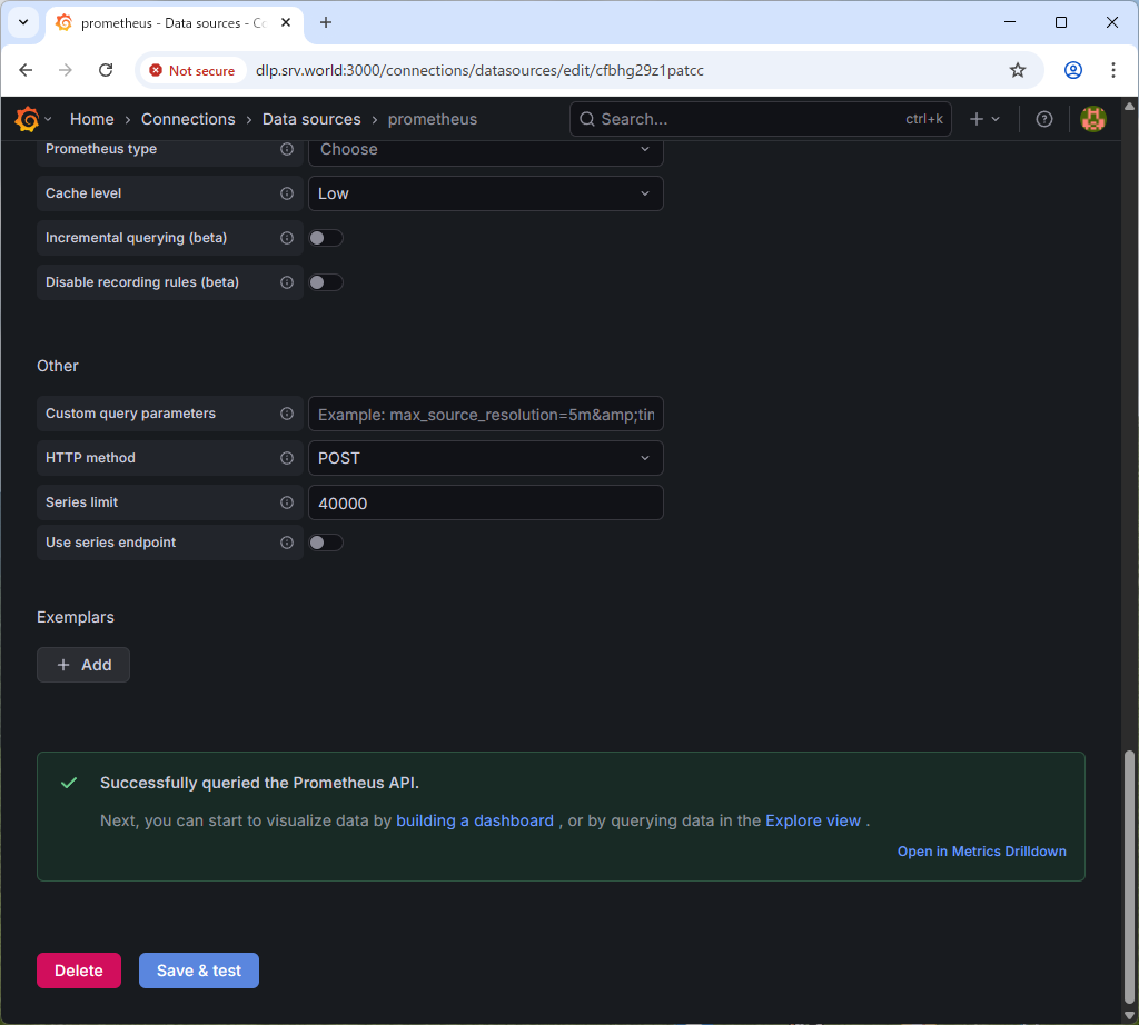 FreeBSD 15 : Prometheus : Visualize on Grafana : Server World
