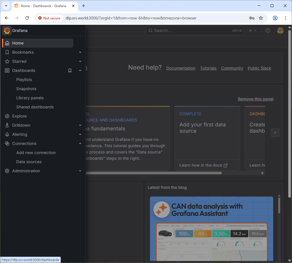 FreeBSD 15 : Prometheus : Visualize on Grafana : Server World