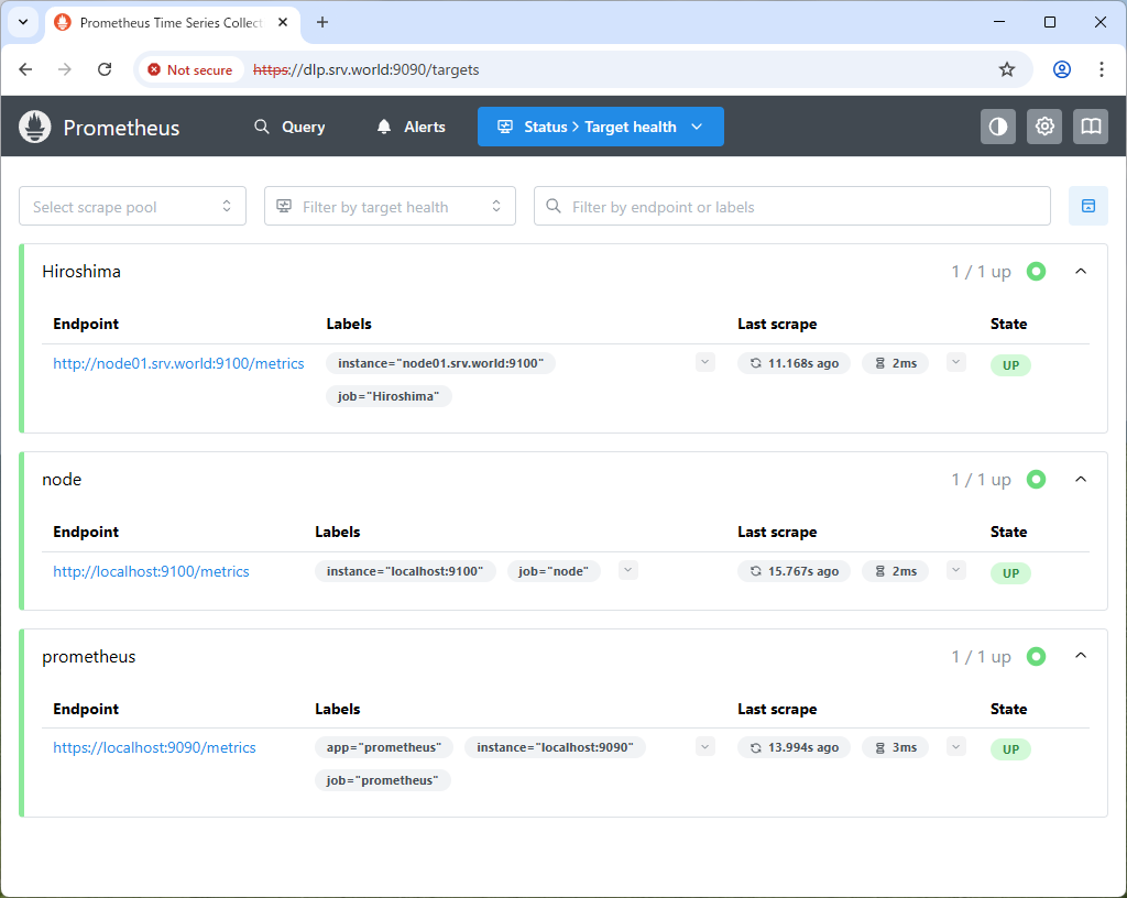 FreeBSD 15 : Prometheus : Add Monitoring Target : Server World