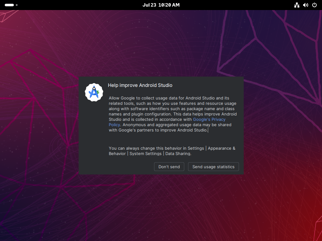 Rocky Linux 10 : Install Android Studio : Server World