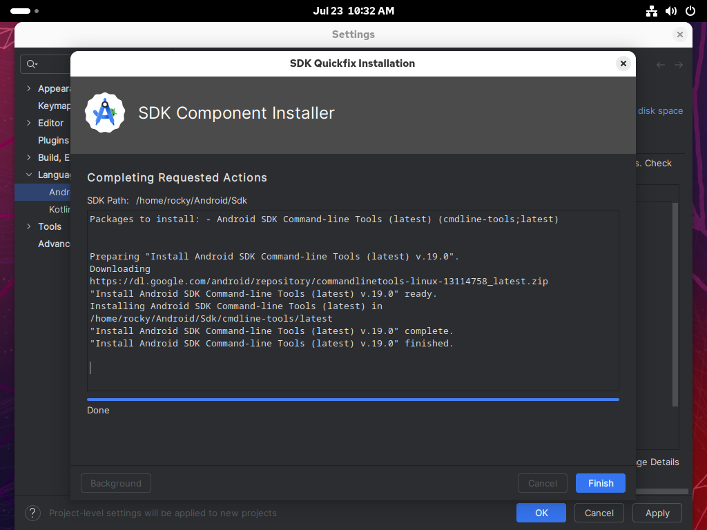 Rocky Linux 10 : Install Flutter : Server World