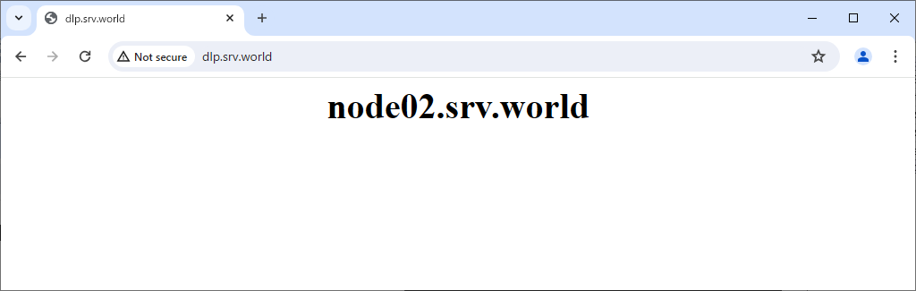 Rocky Linux 10 : HAProxy : HTTP Load Balancing : Server World