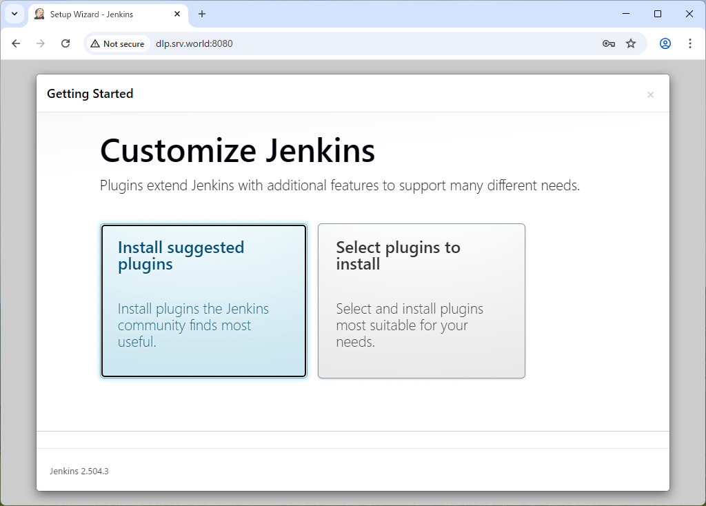 Rocky Linux 10 : Jenkins : Install : Server World