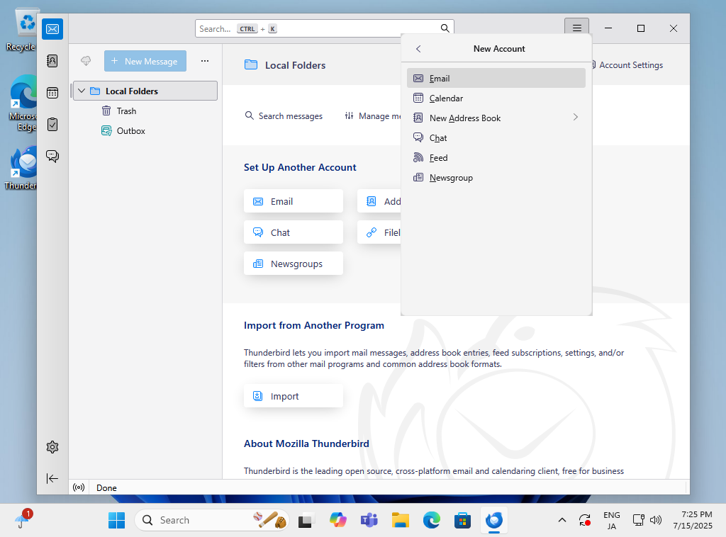 Rocky Linux 10 : Email Client Setting : Server World