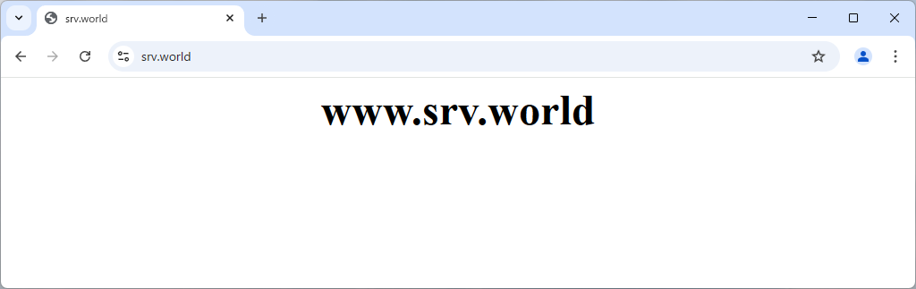 Rocky Linux 10 : Nginx : Reverse Proxy : Server World
