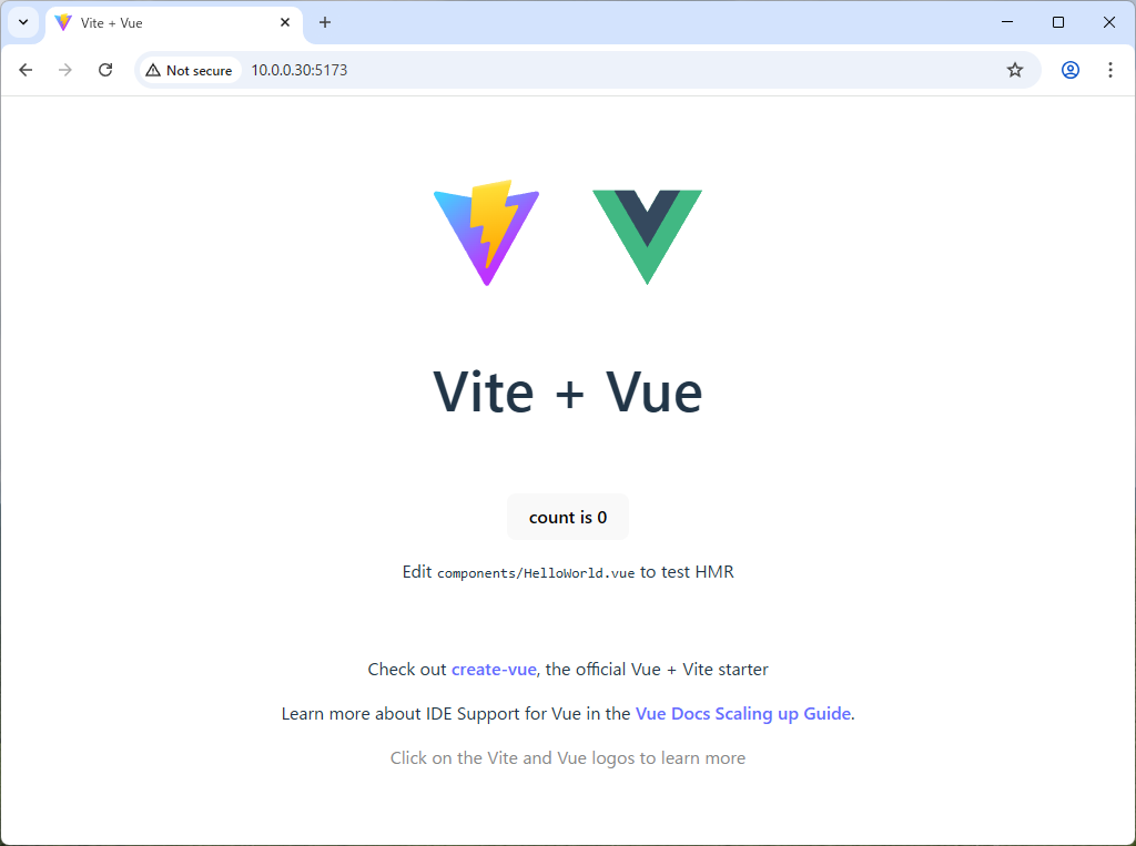 Rocky Linux 10 : Install Vite : Server World