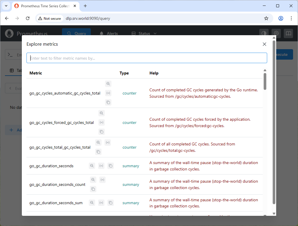 Rocky Linux 10 : Prometheus : Install : Server World