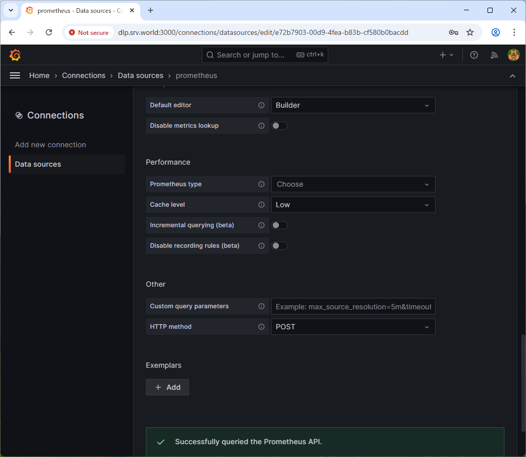 Rocky Linux 10 : Prometheus : Visualize on Grafana : Server World