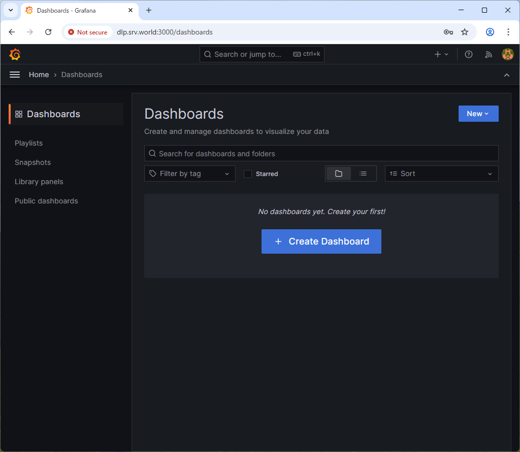 Rocky Linux 10 : Prometheus : Visualize on Grafana : Server World