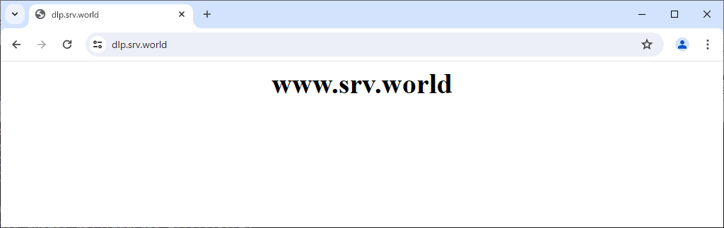 Rocky Linux 10 : Squid : Configure as a Reverse Proxy : Server World