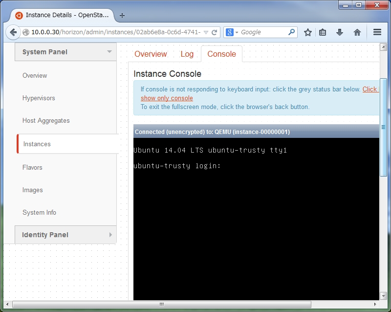 Ubuntu 14.04 : OpenStack Icehouse : Configure Horizon : Server World