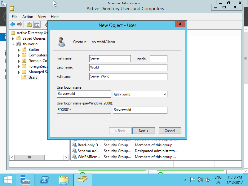 user rights assignment windows server 2012 r2