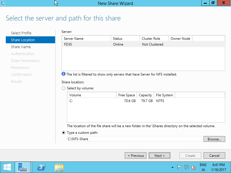 How To Set Up an NFS Server on Windows Server 2012