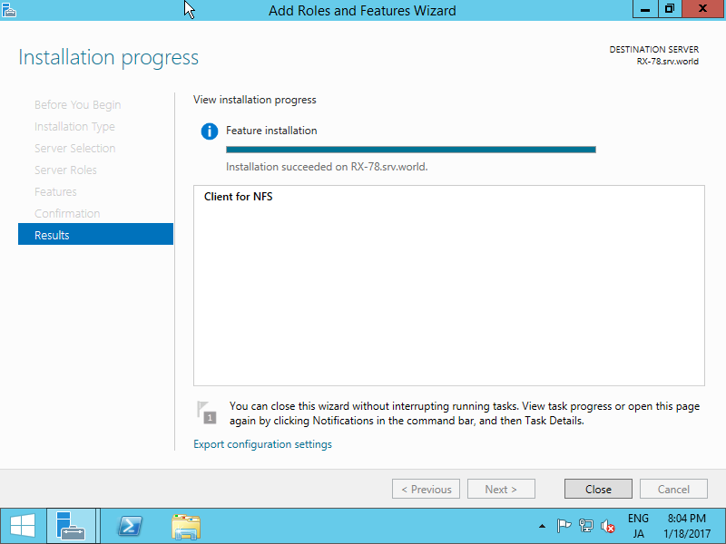 How To Set Up an NFS Server on Windows Server 2012