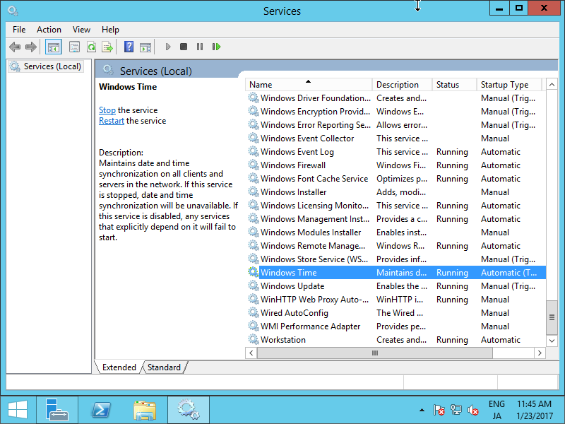verden Wreck foretrækkes Windows Server 2012 R2 : NTP Server : Server World