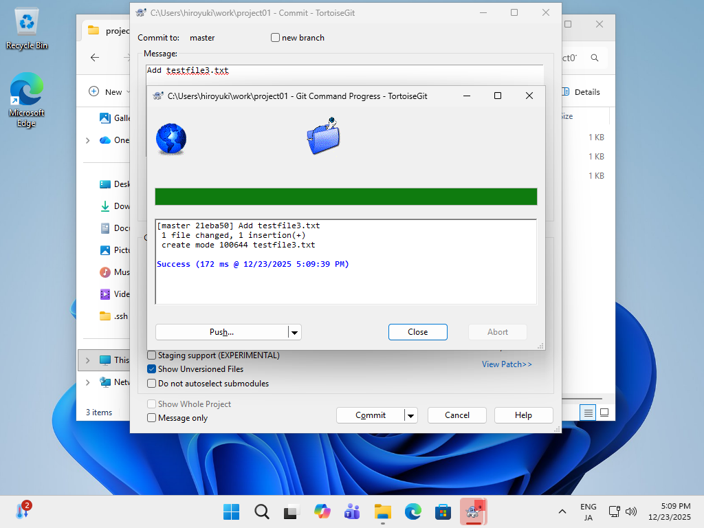 openSUSE Leap 16 : Git : Install TortoiseGit : Server World