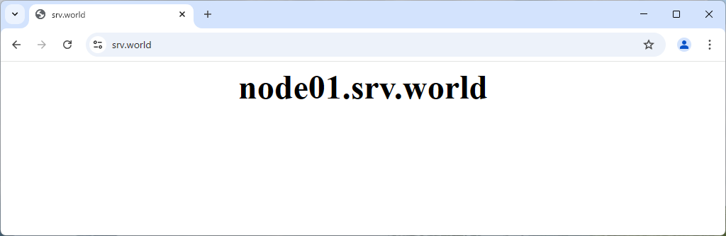 openSUSE Leap 16 : Apache httpd : Configure mod_proxy : Server World