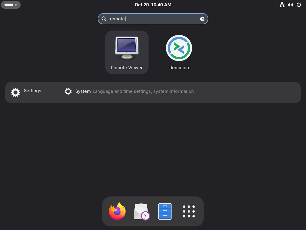 openSUSE Leap 16 : KVM : Set VNC connection (Client) : Server World