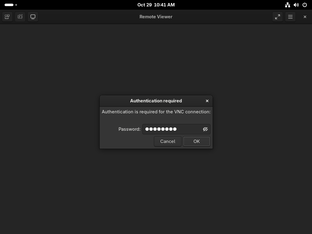 openSUSE Leap 16 : KVM : Set VNC connection (Client) : Server World