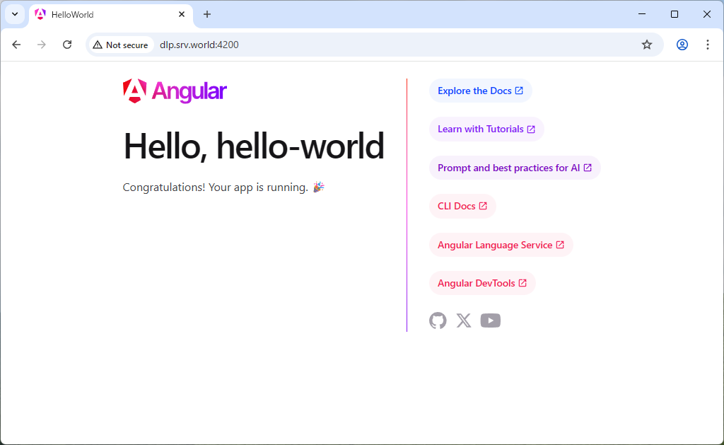 openSUSE Leap 16 : Install Angular 20 : Server World