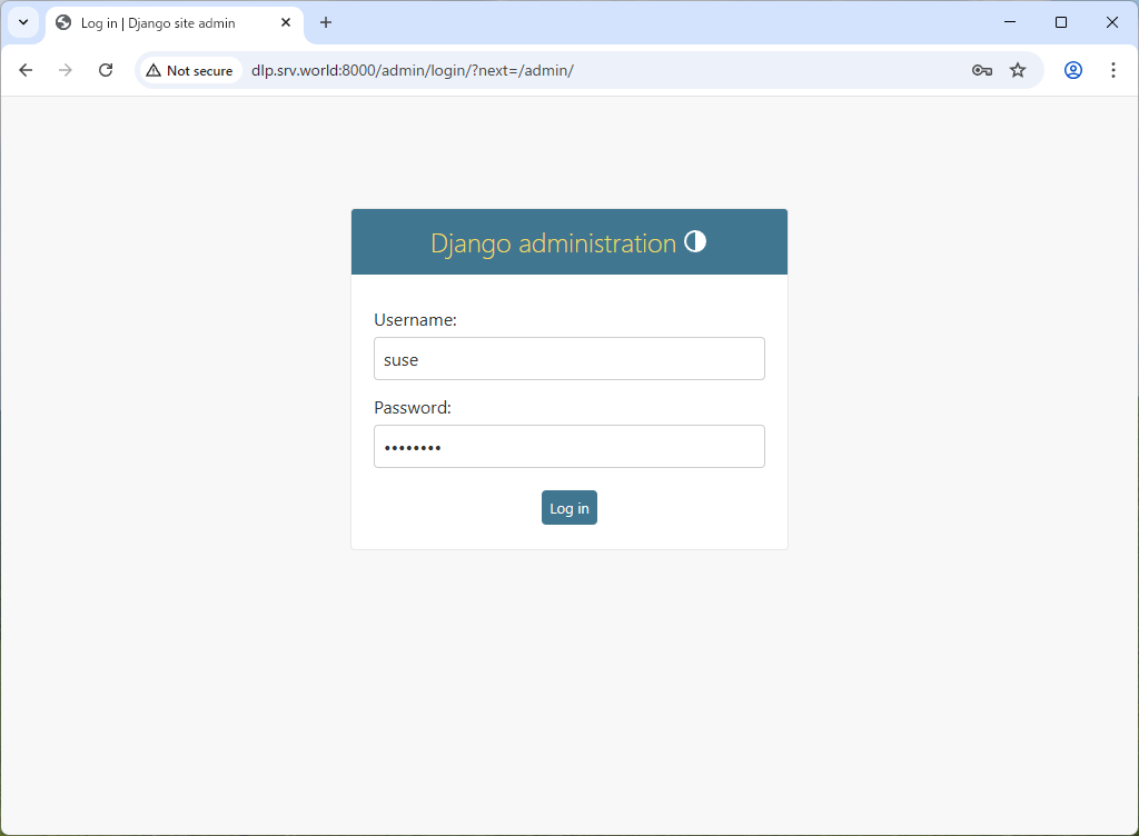 openSUSE Leap 16 : Install Django 5 : Server World
